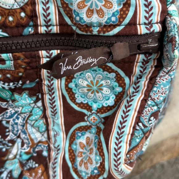 Vera Bradley Java Blue XL Overnight Duffle - Picture 3 of 14